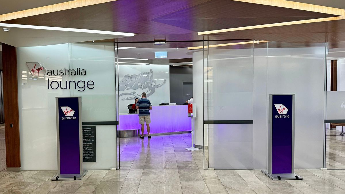 Virgin Australia lounge Perth Airport