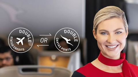 Qantas launches new double Status Credits promo