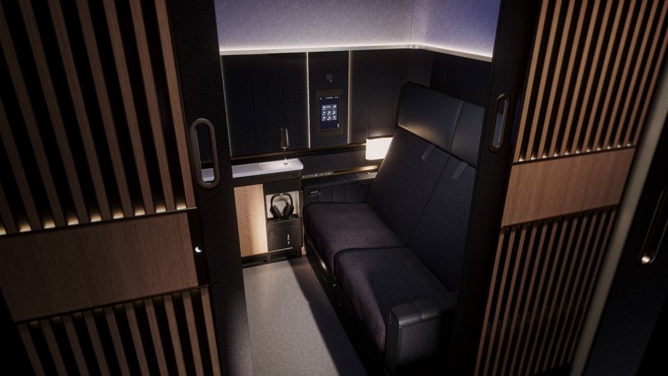 Lufthansa's new Allegris first class Suite Plus.